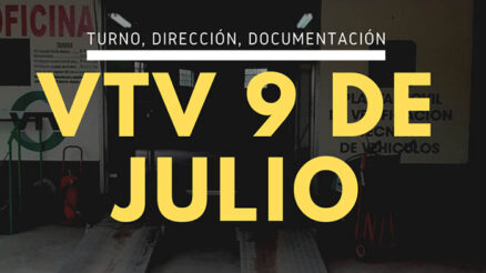 Sacar turno en VTV 9 de Julio
