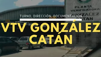 Sacar turno en VTV González Catán