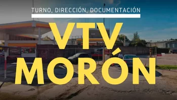 Sacar turno en VTV Morón