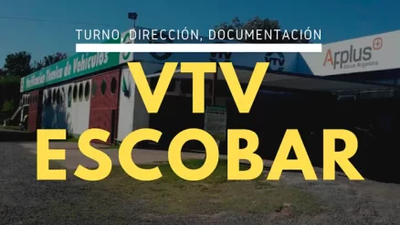 Sacar turno en VTV Escobar