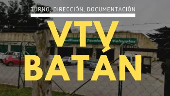 Sacar turno en VTV Batán
