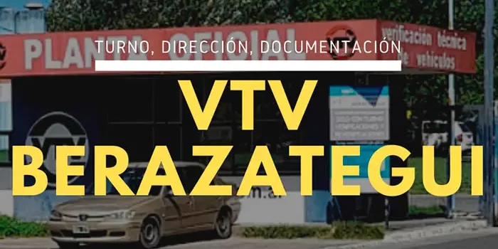 Sacar turno en VTV Berazategui
