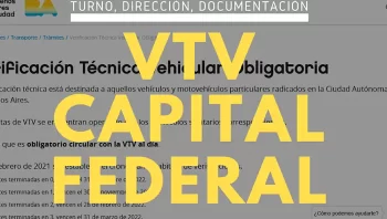 Sacar turno en VTV Capital Federal