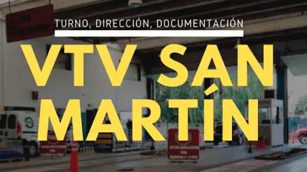Sacar turno en VTV San Martín