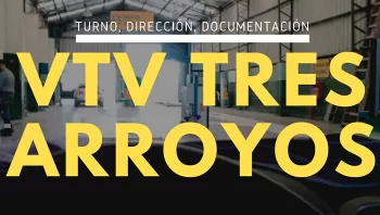 Sacar turno en VTV Tres Arroyos