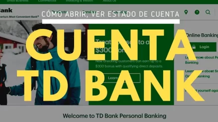 Cuenta TD Bank
